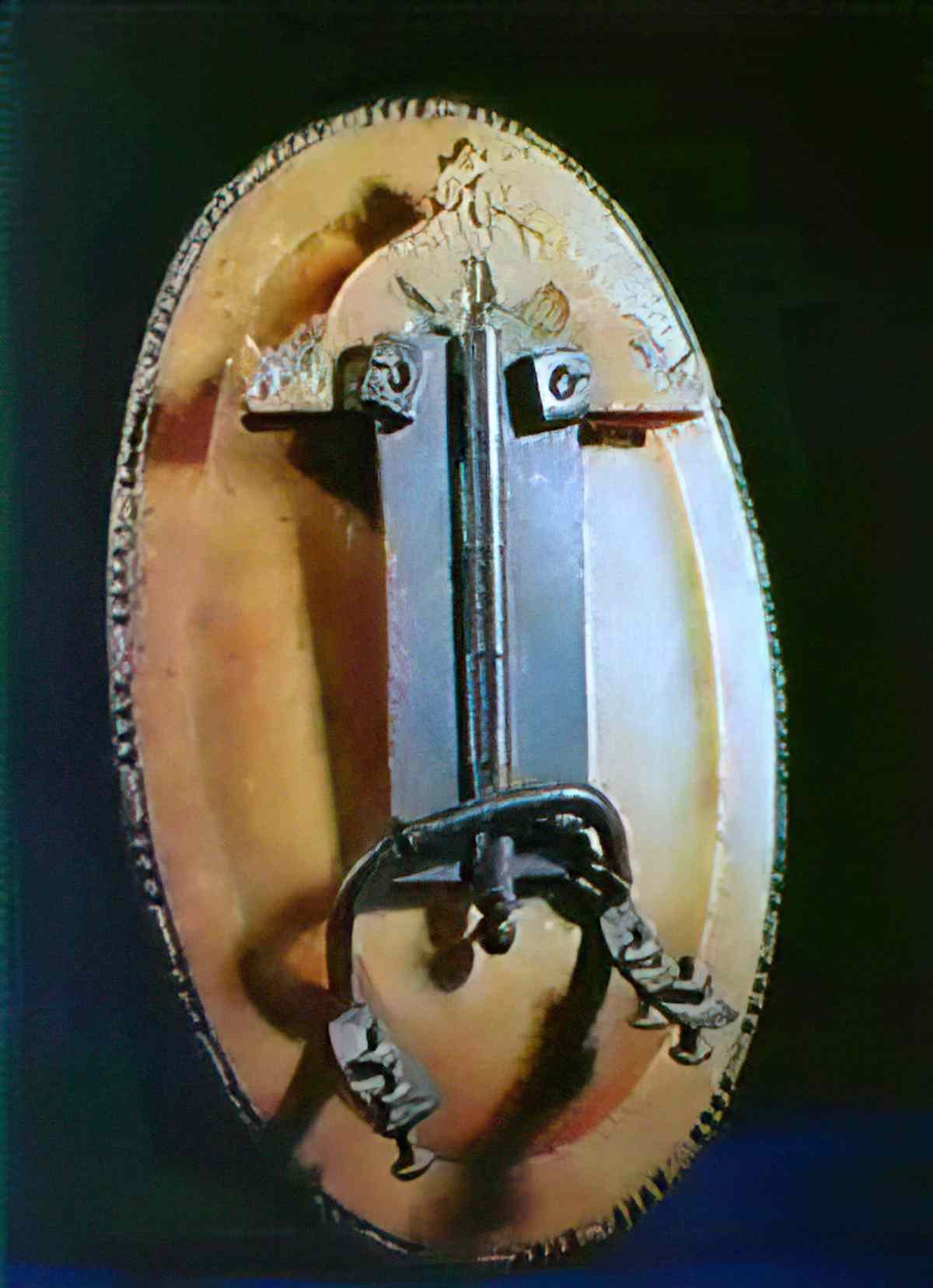 max ernst masque vers 1947 1949  assemblage de bois et metal Art A4 Photo Print