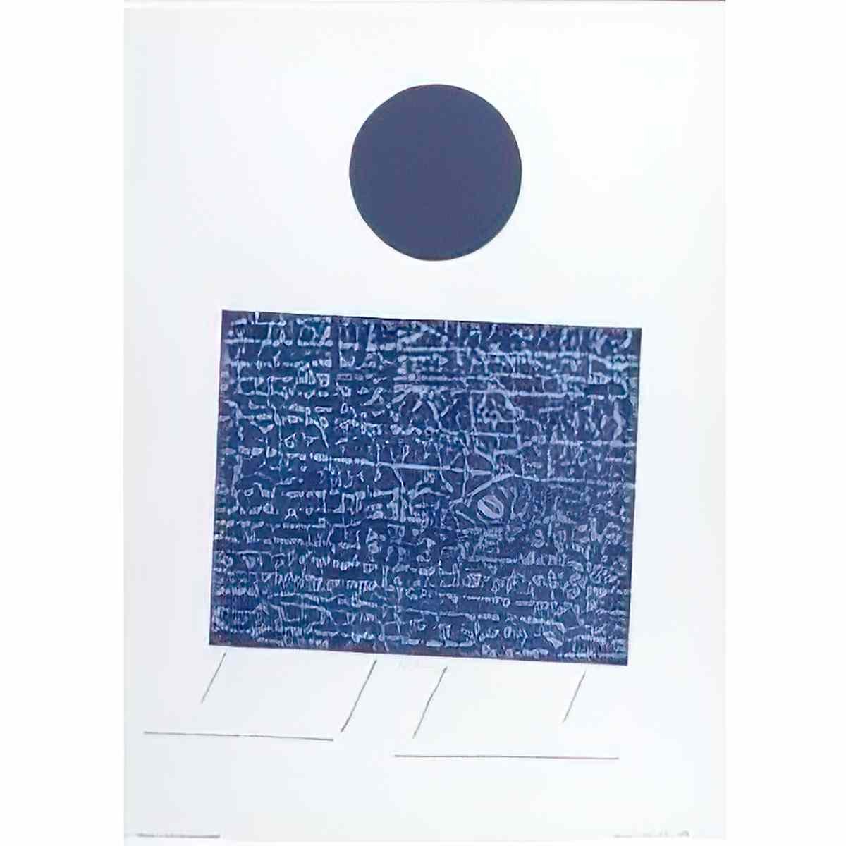 max ernst mediterranee 1966 Art A4 Photo Print