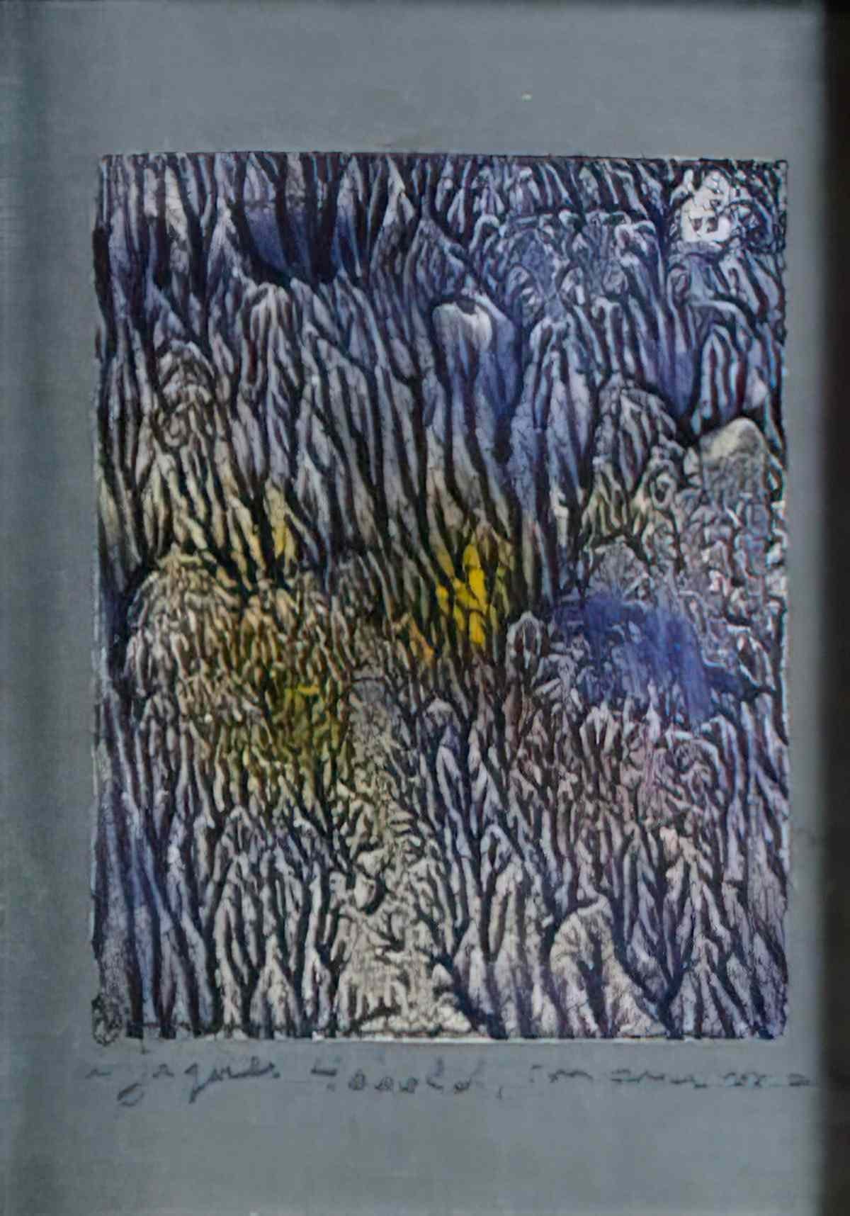max ernst microbe decalcomanie Art A4 Photo Print