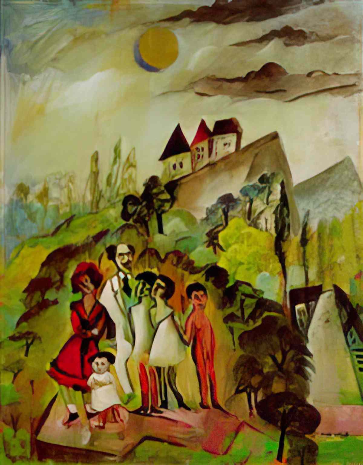 max ernst mischpoche Art A4 Photo Print