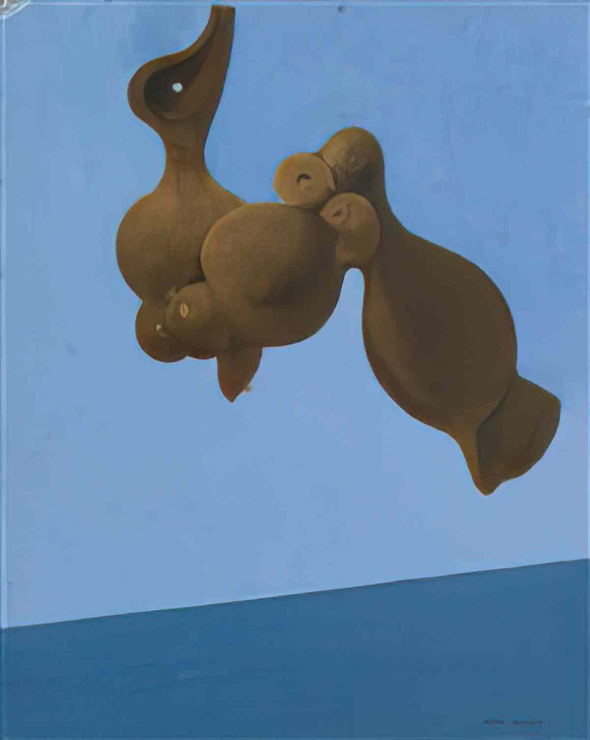max ernst monument aux oiseaux Art A4 Photo Print