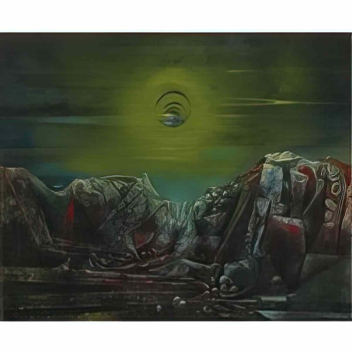max ernst moon ii1 Art A4 Photo Print