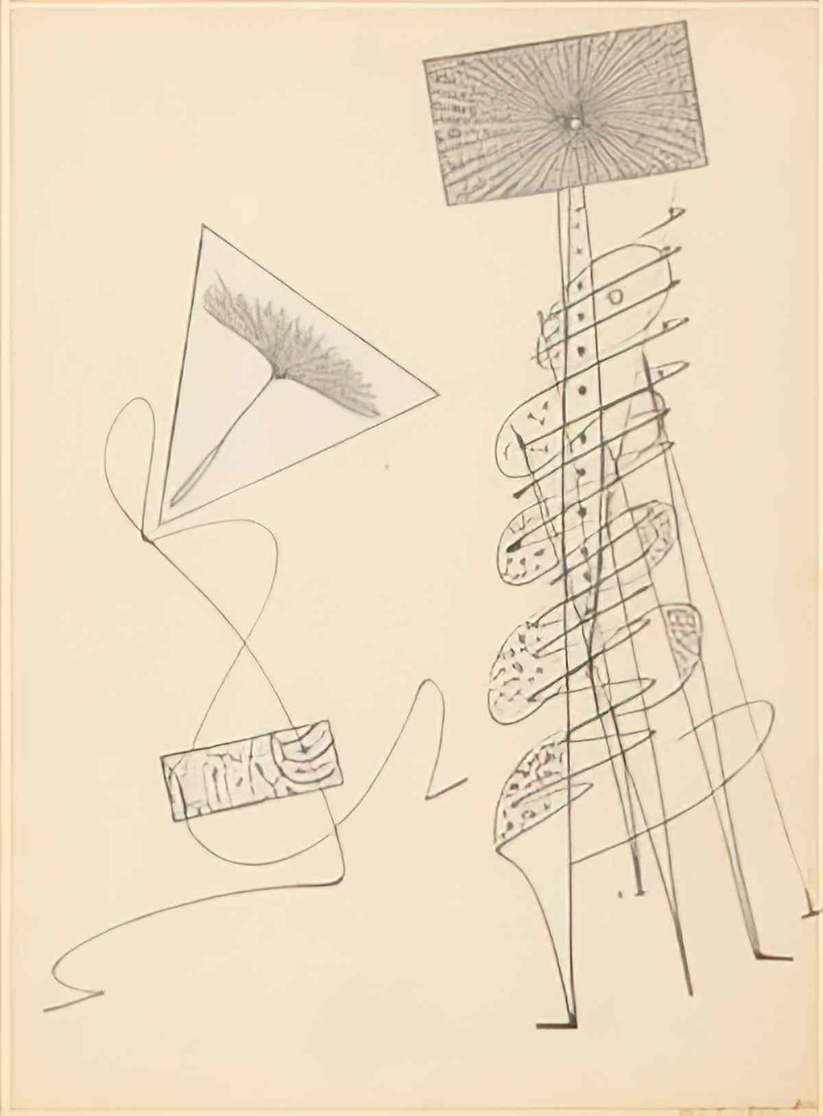 max ernst ohne titel 1949 Art A4 Photo Print