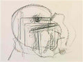max ernst oiseau et cage recto verso Art A4 Photo Print