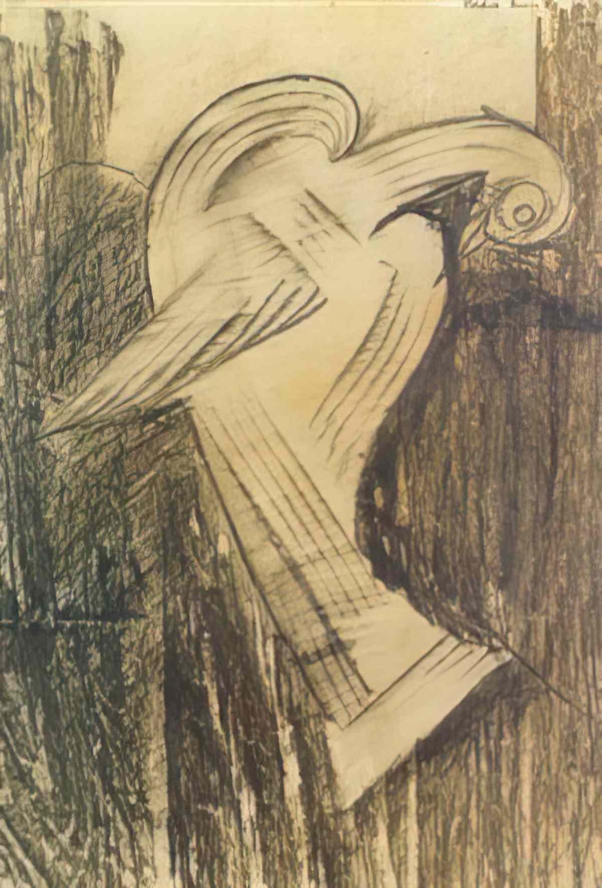max ernst oiseau3 Art A4 Photo Print