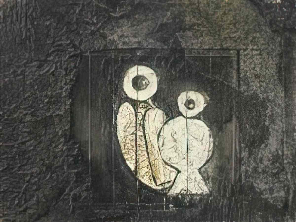 max ernst oiseaux en cage Art A4 Photo Print