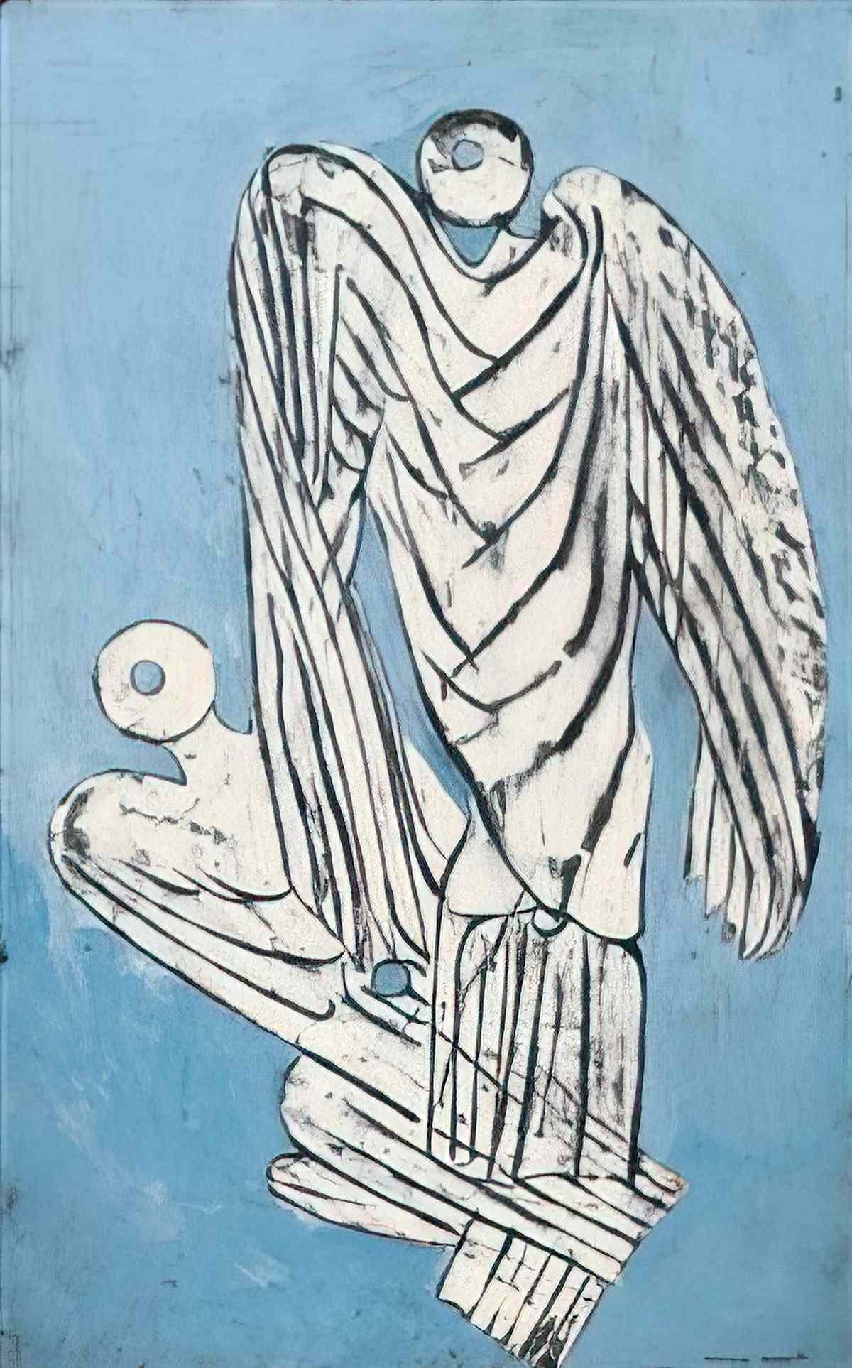 max ernst oiseaux spectraux Art A4 Photo Print