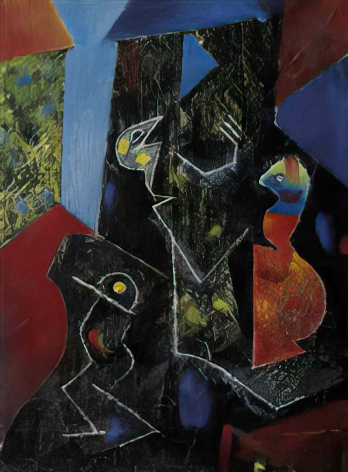 max ernst oiseaux10 Art A4 Photo Print