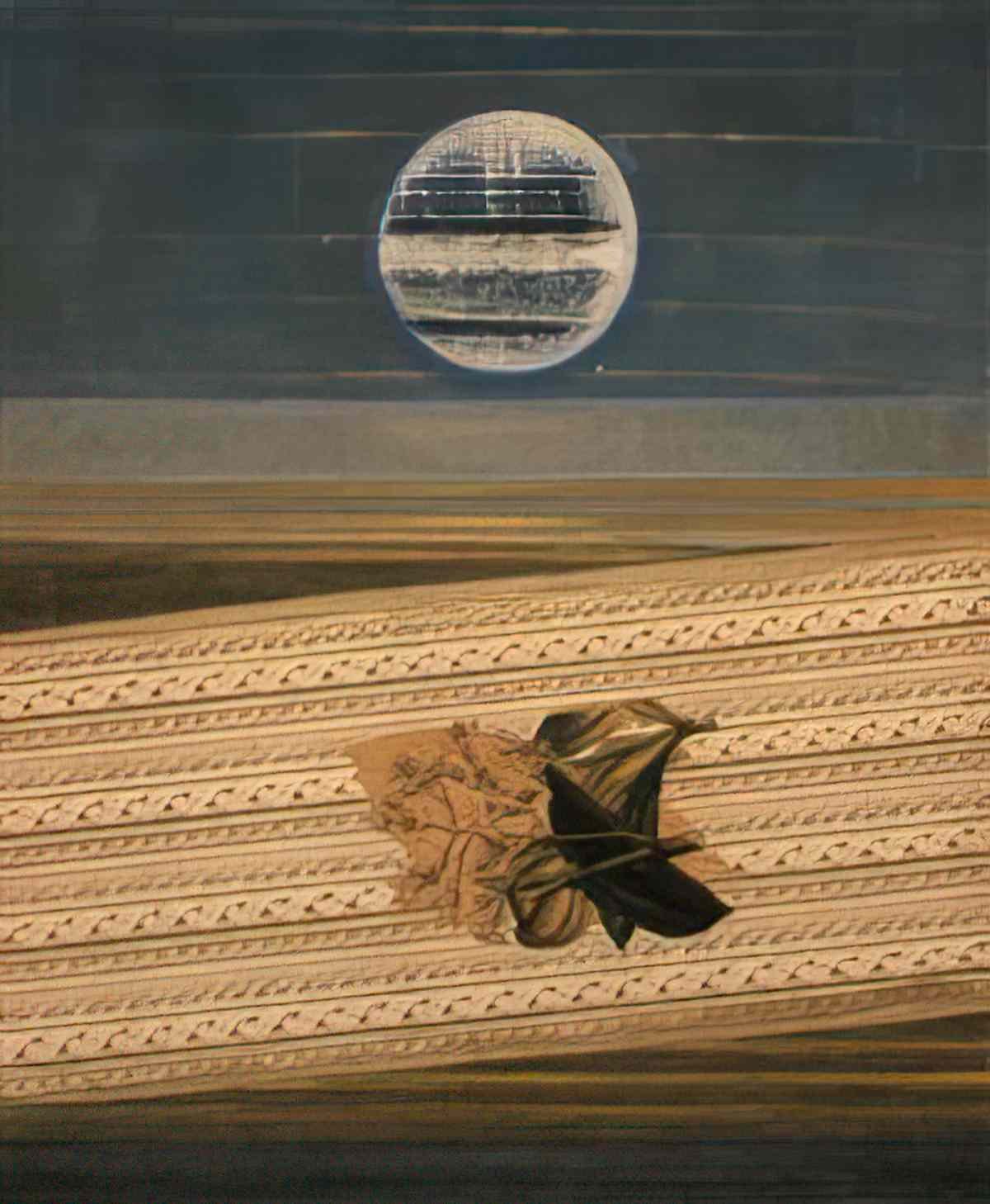 max ernst panorama mer et soleil Art A4 Photo Print