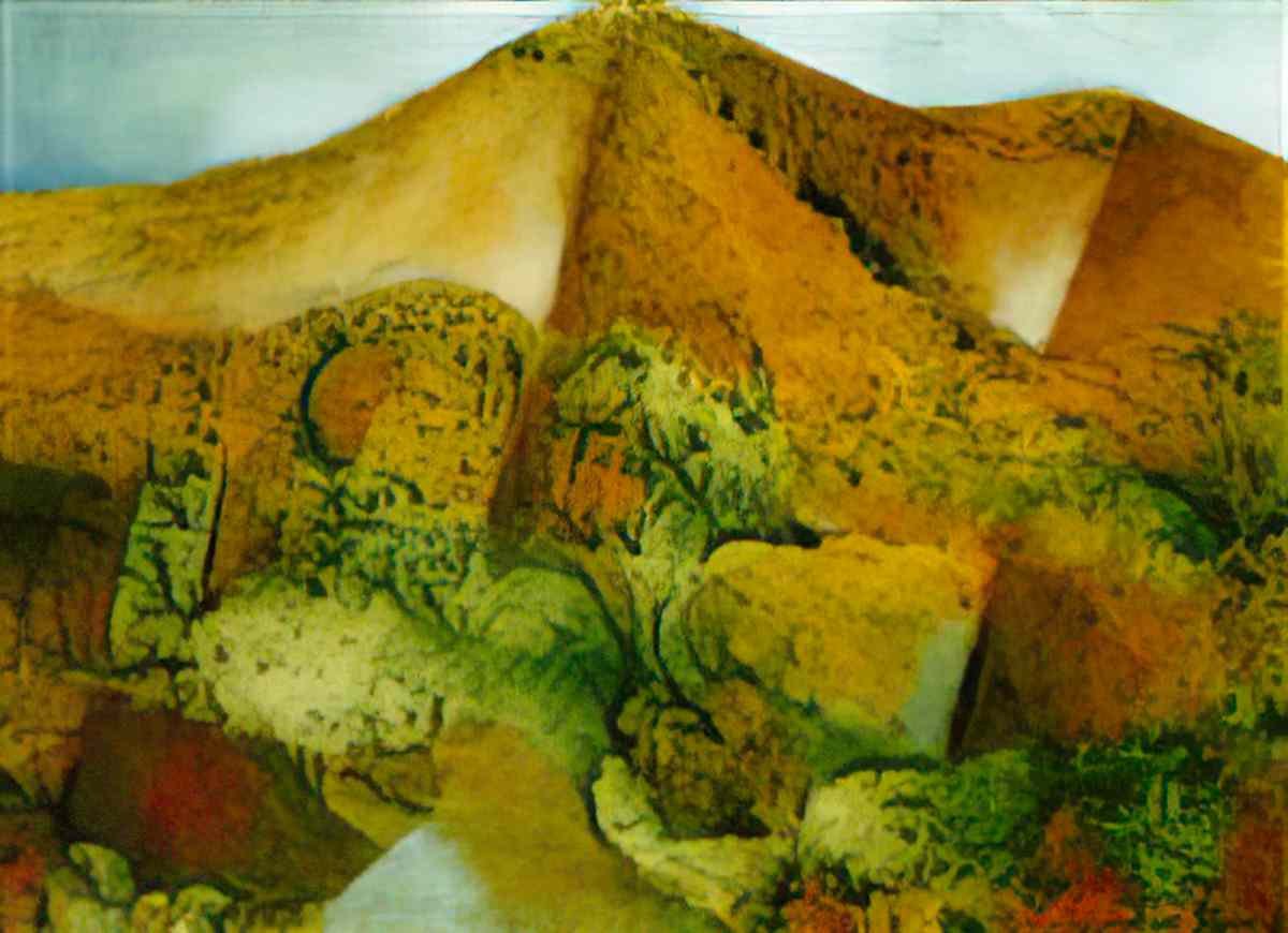 max ernst paysage darizona Art A4 Photo Print