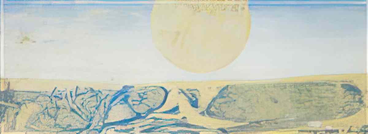 max ernst paysage de lune Art A4 Photo Print