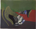 max ernst paysage vert et rouge Art A4 Photo Print