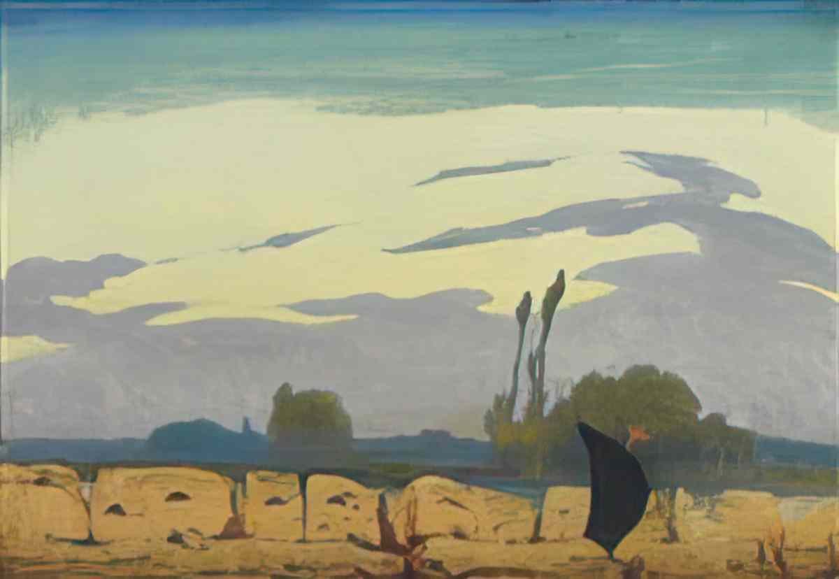 max ernst paysage9 Art A4 Photo Print