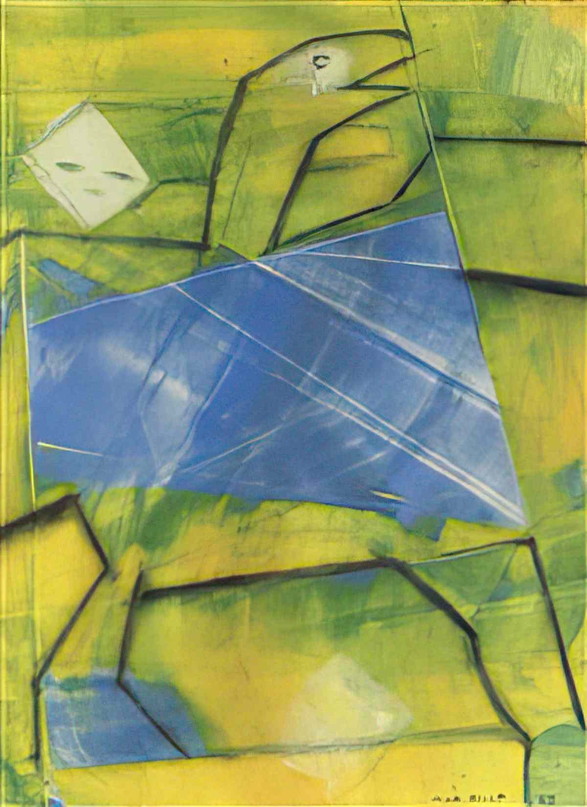 max ernst personnage oiseau Art A4 Photo Print