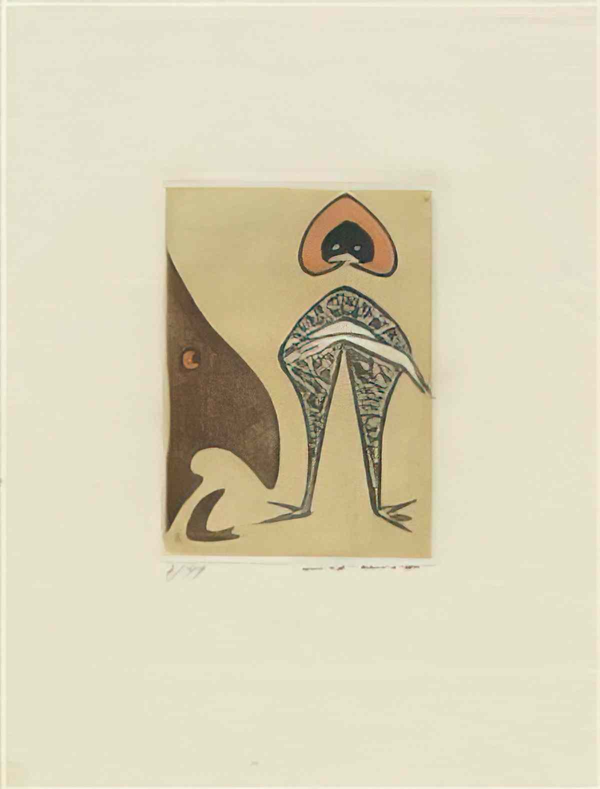 max ernst personnages (2) Art A4 Photo Print