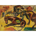 max ernst pferd und kühe horse and cows Art A4 Photo Print