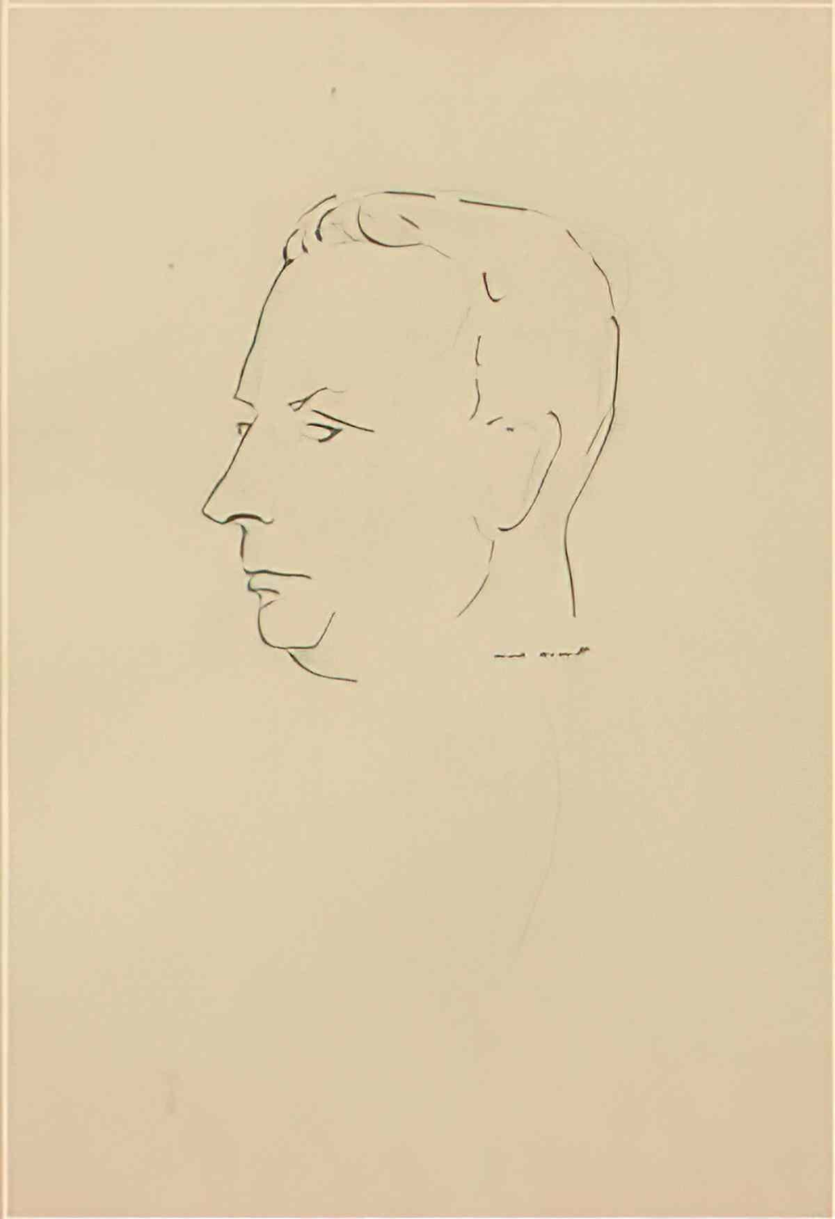max ernst portrait de jean arp Art A4 Photo Print