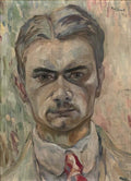 max ernst portrait de karl henk 1910 Art A4 Photo Print