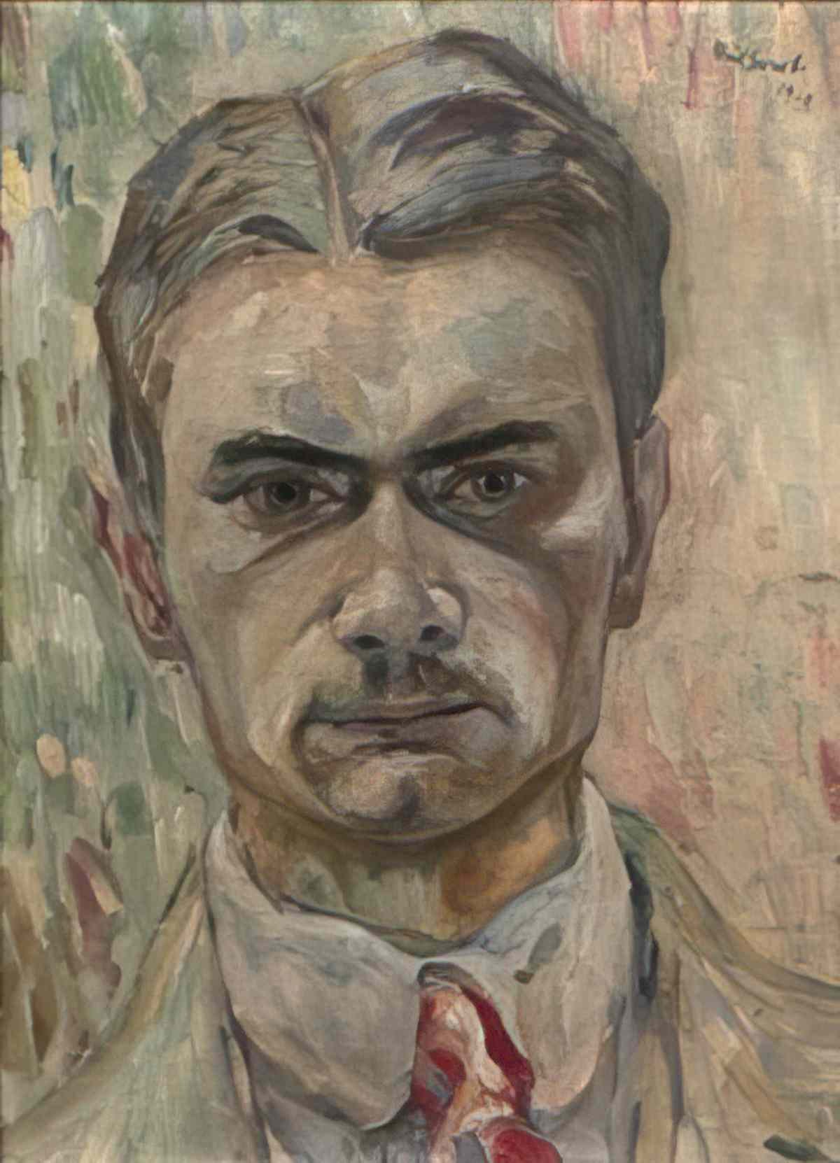 max ernst portrait de karl henk 1910 Art A4 Photo Print