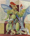 max ernst portrait erotique voile Art A4 Photo Print