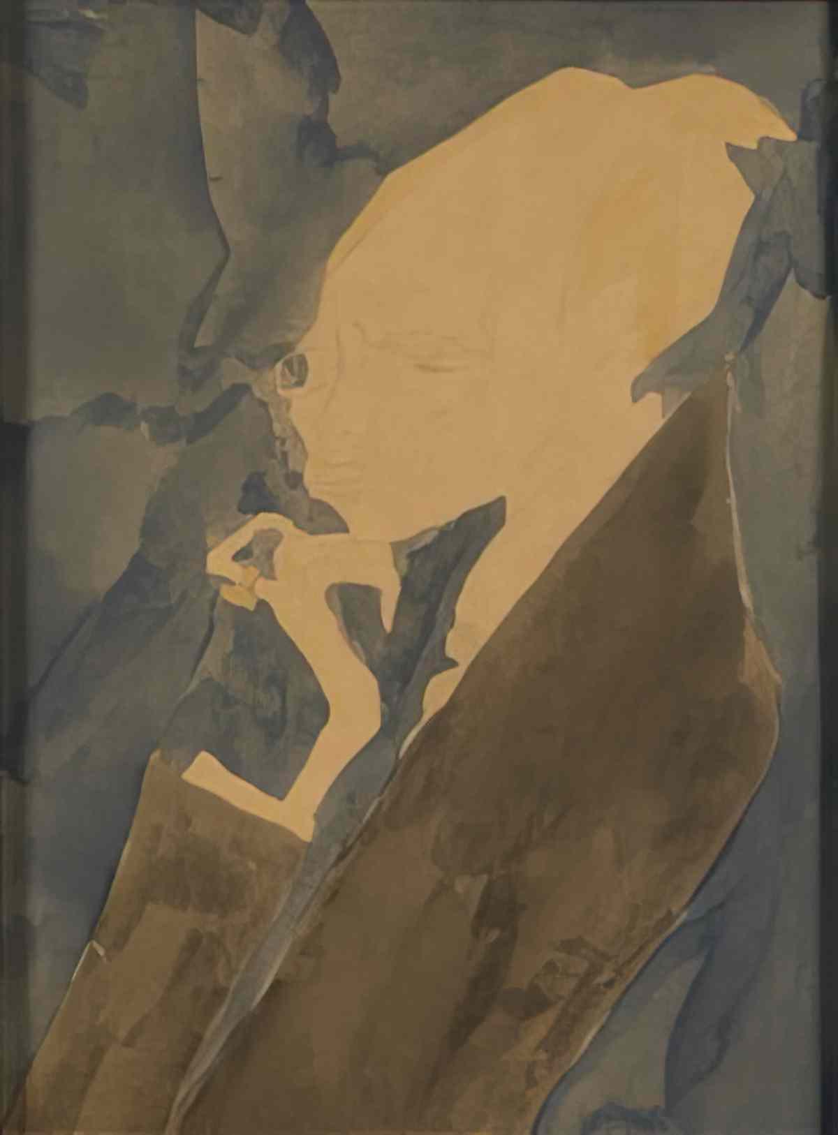 max ernst portrait franz balke Art A4 Photo Print