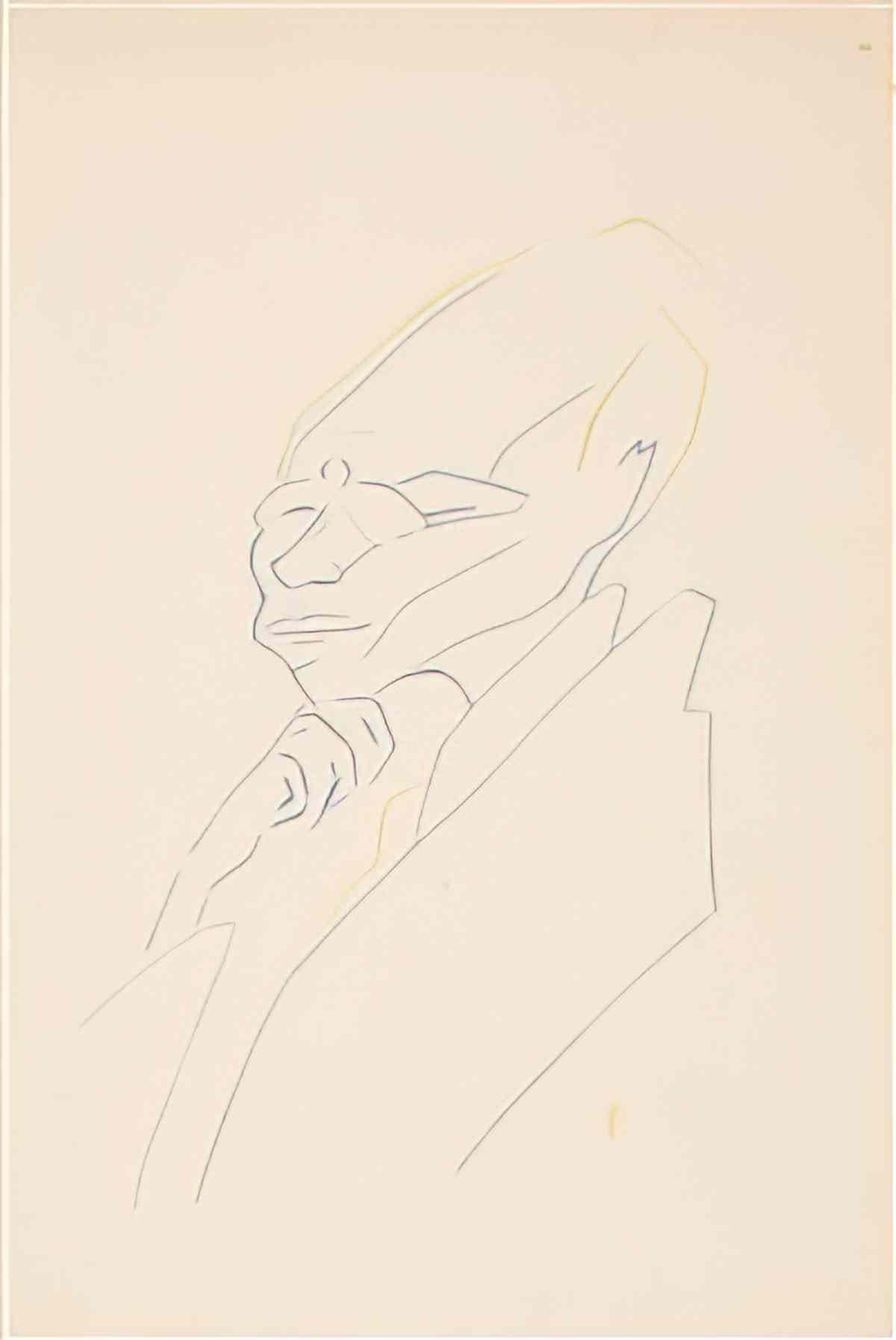 max ernst portrait franz balke2 Art A4 Photo Print