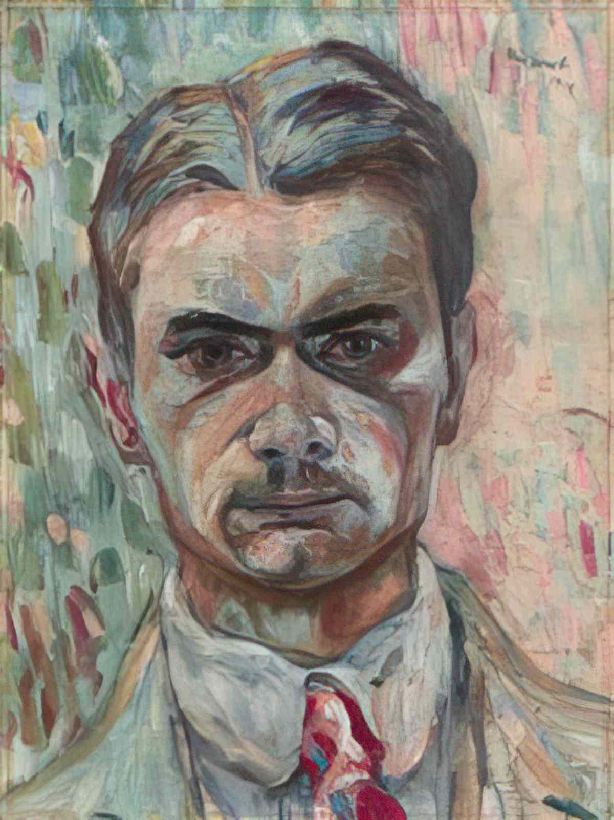 max ernst portrait karl henk Art A4 Photo Print