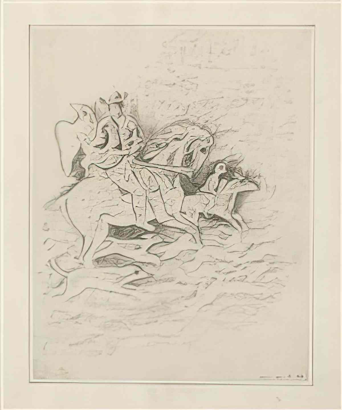 max ernst roi des aulnes erlkönig Art A4 Photo Print