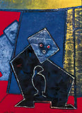 max ernst scene Art A4 Photo Print