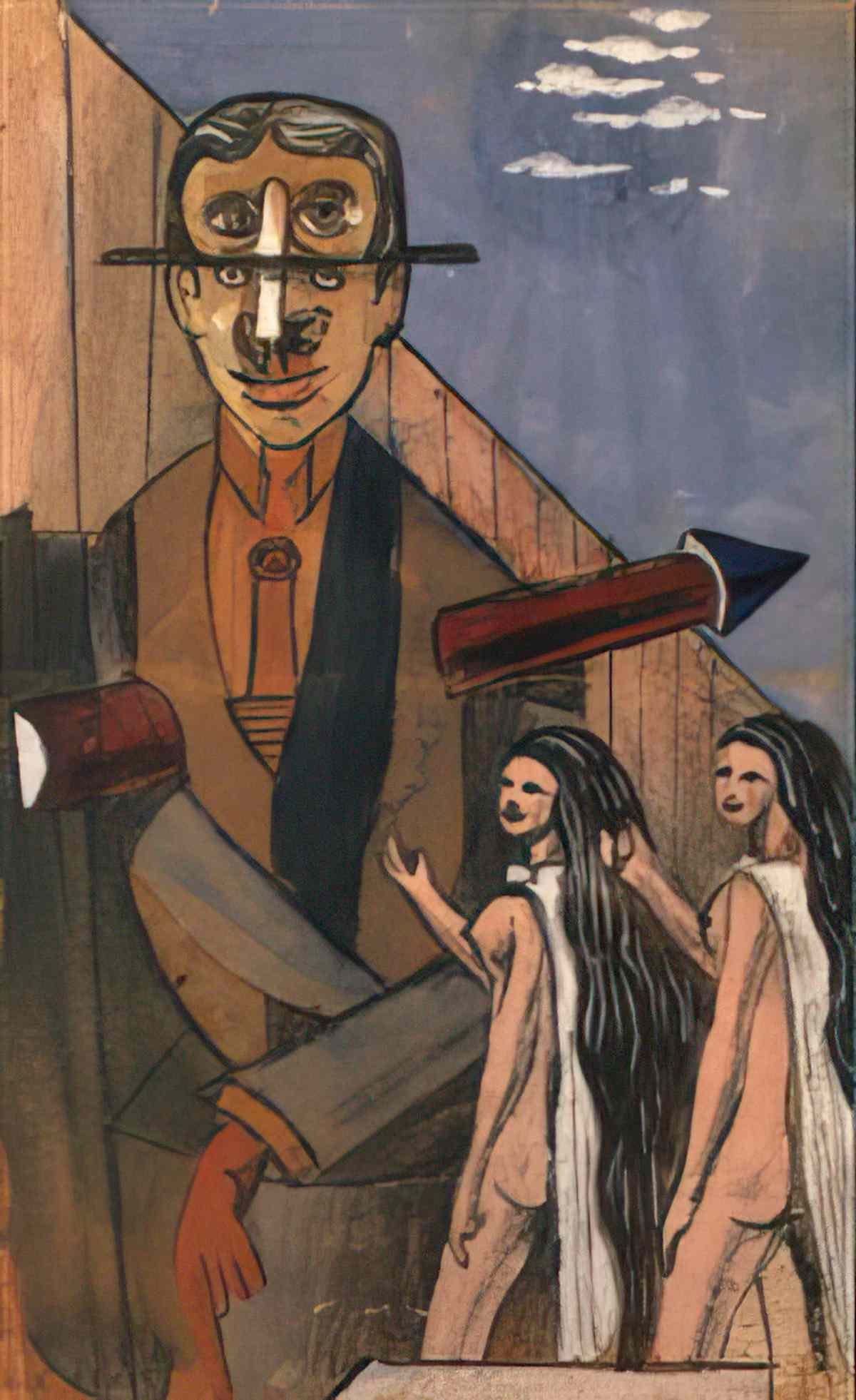 max ernst schizophrenia Art A4 Photo Print