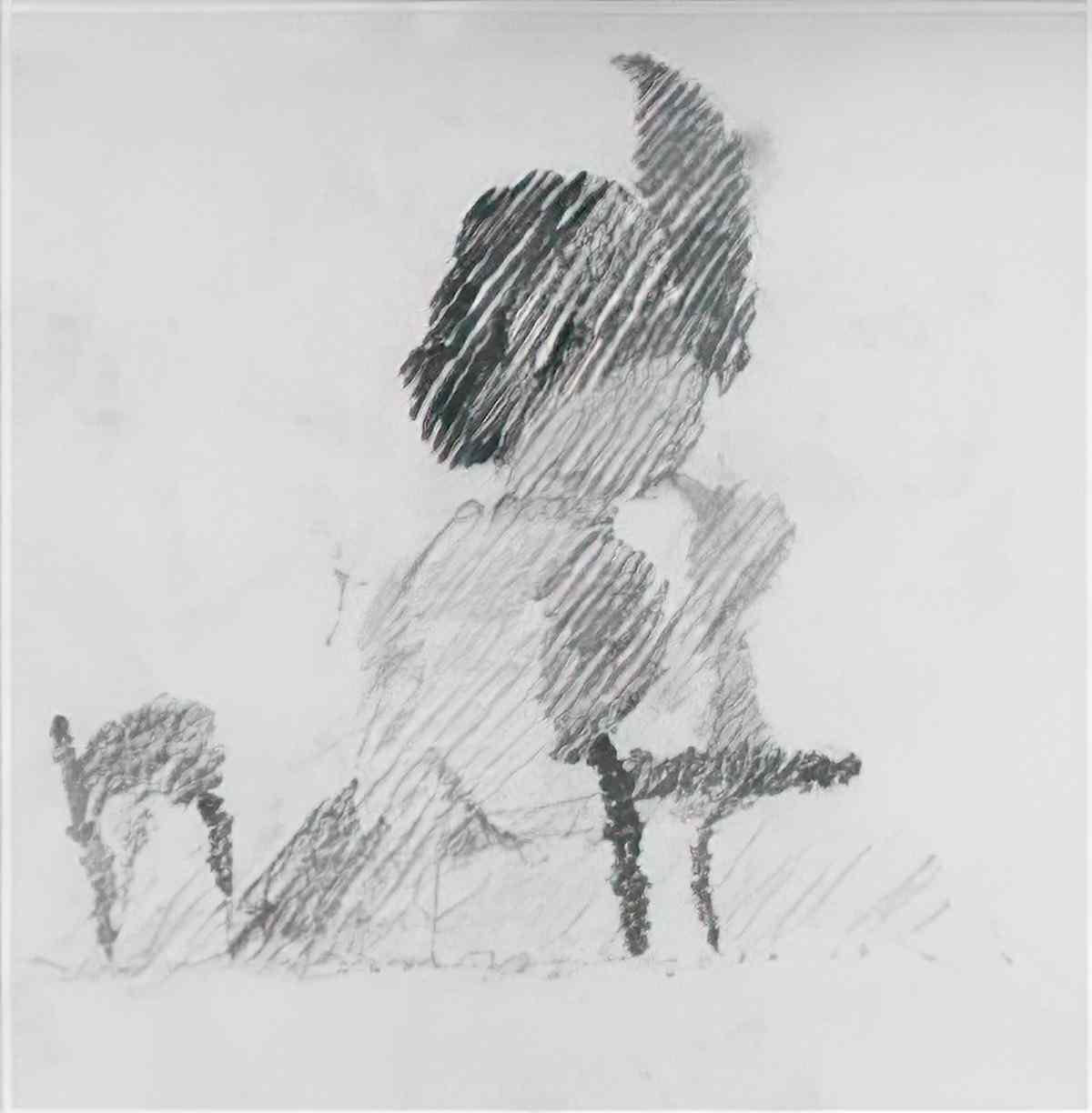 max ernst schwester loni schlafend madchen sich aus dem fenster lehne Art A4 Photo Print