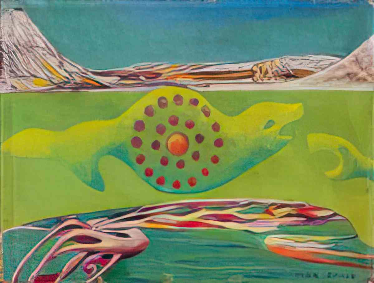 max ernst senza titolo 2 Art A4 Photo Print