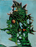 max ernst sept microbes vus a travers un temperament Art A4 Photo Print