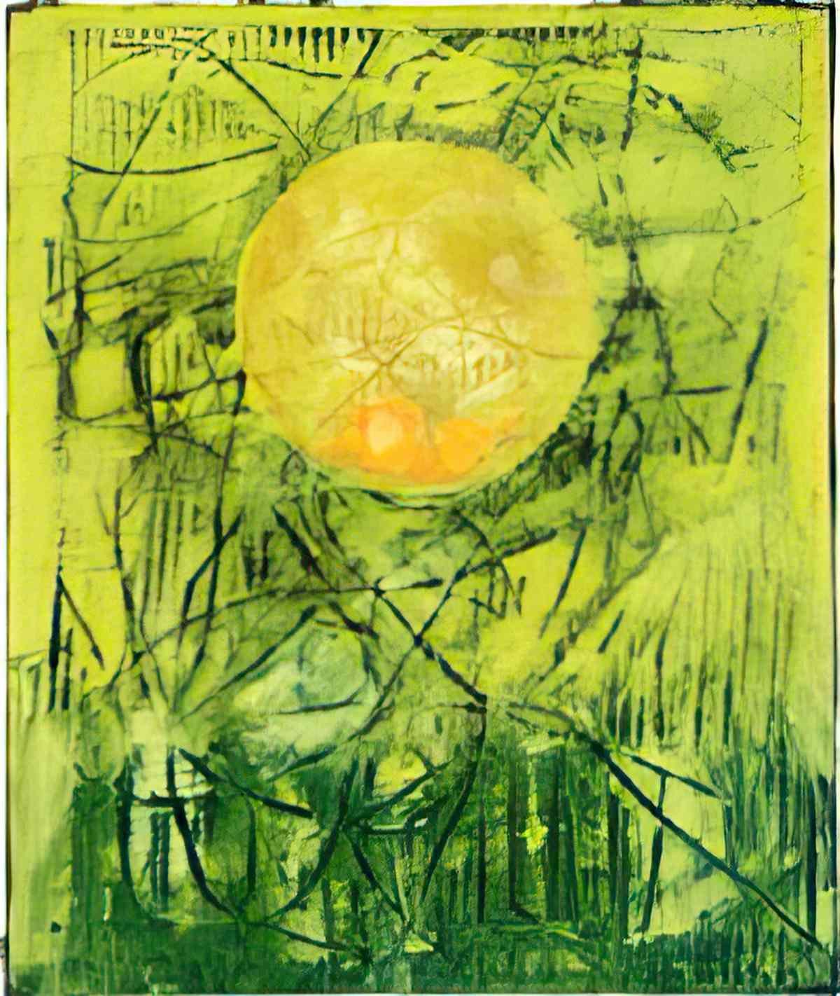 max ernst soleil jaune1 Art A4 Photo Print