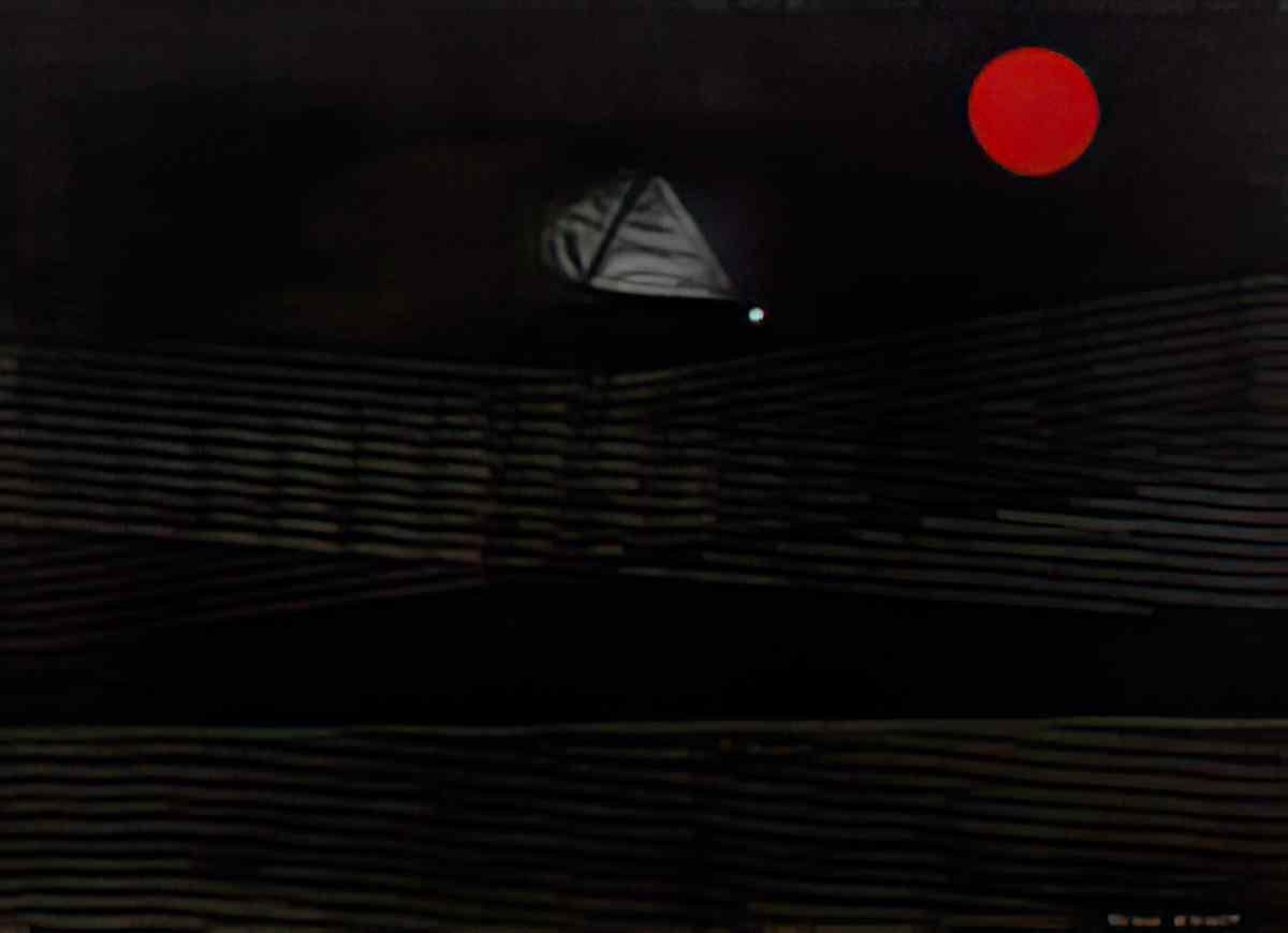max ernst soleil rouge Art A4 Photo Print