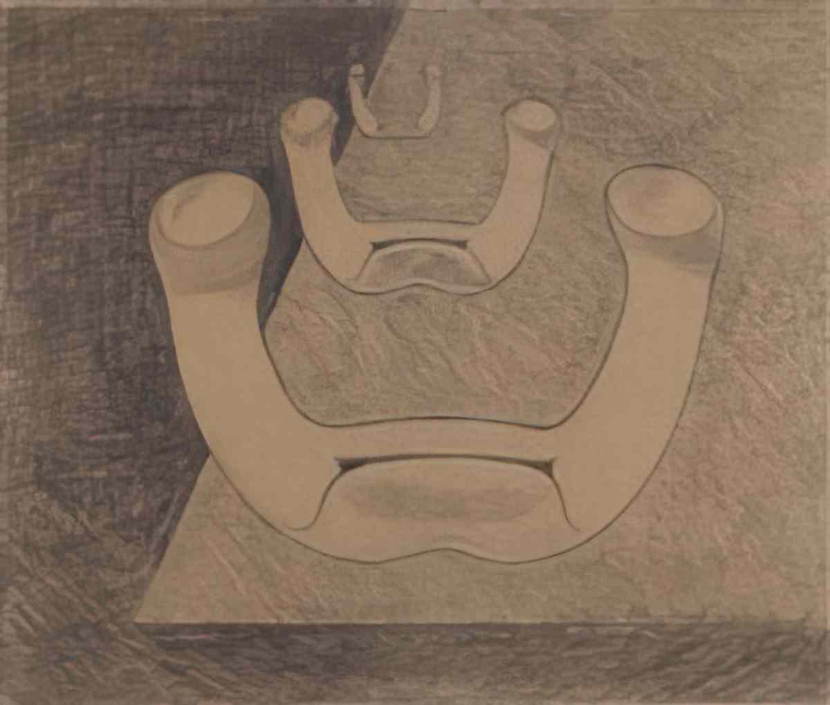 max ernst study for beethoven and shostakovich Art A4 Photo Print