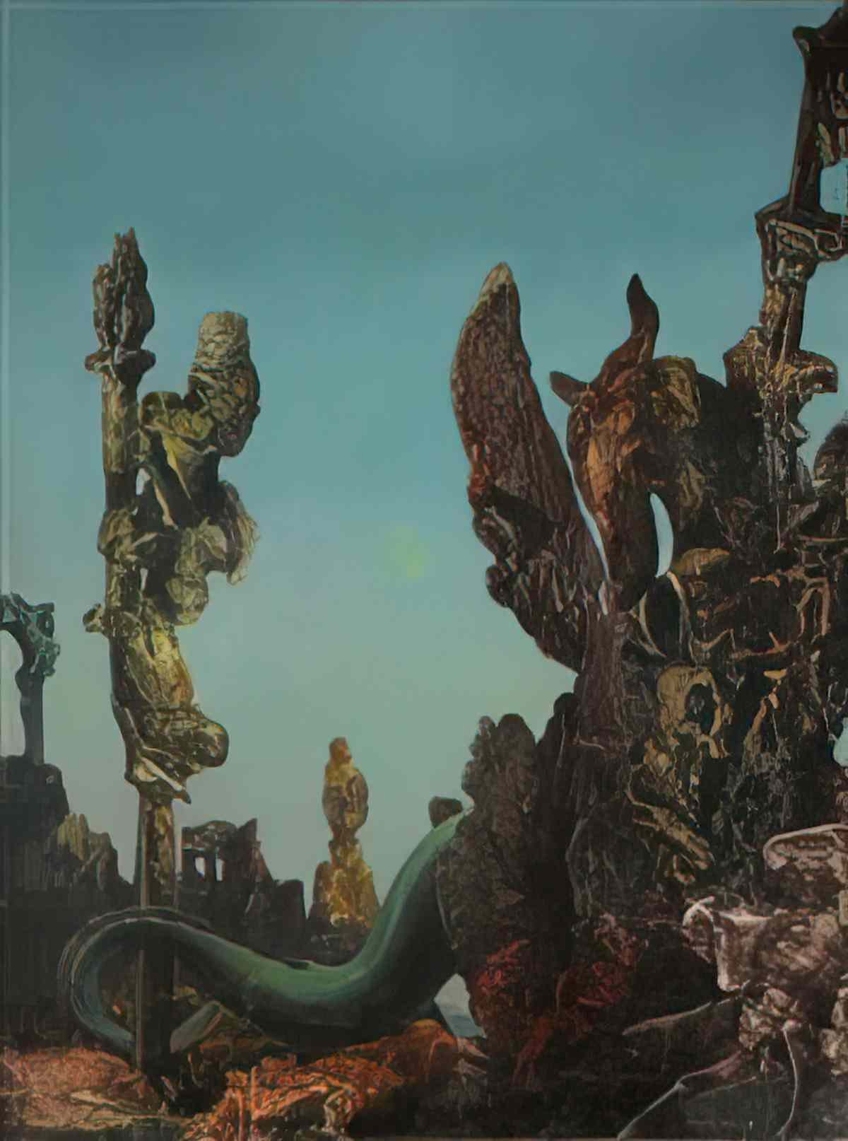 max ernst the endless night Art A4 Photo Print