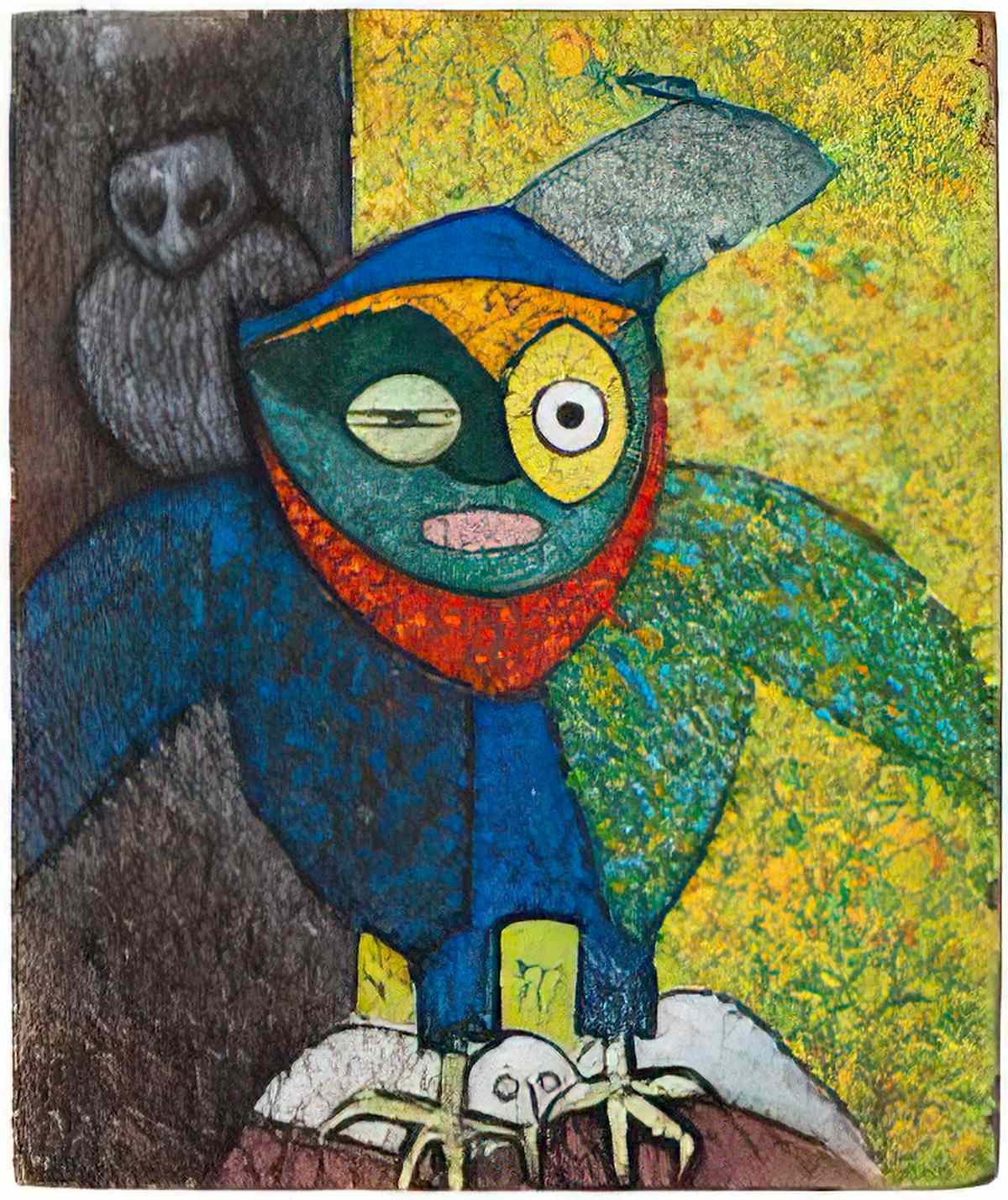 max ernst the joker Art A4 Photo Print