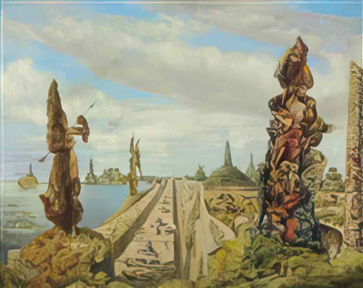 max ernst the stolen mirror Art A4 Photo Print