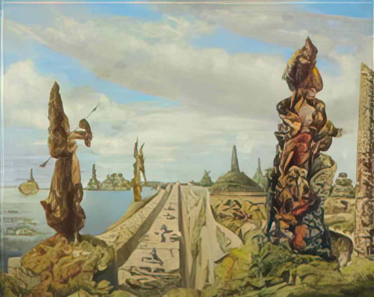max ernst the stolen mirror1 Art A4 Photo Print