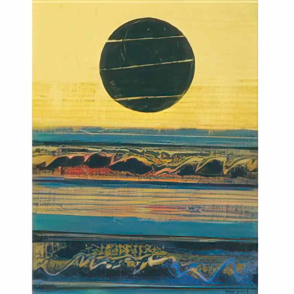 max ernst tremblement de terre eteint or le calme apres lorage Art A4 Photo Print