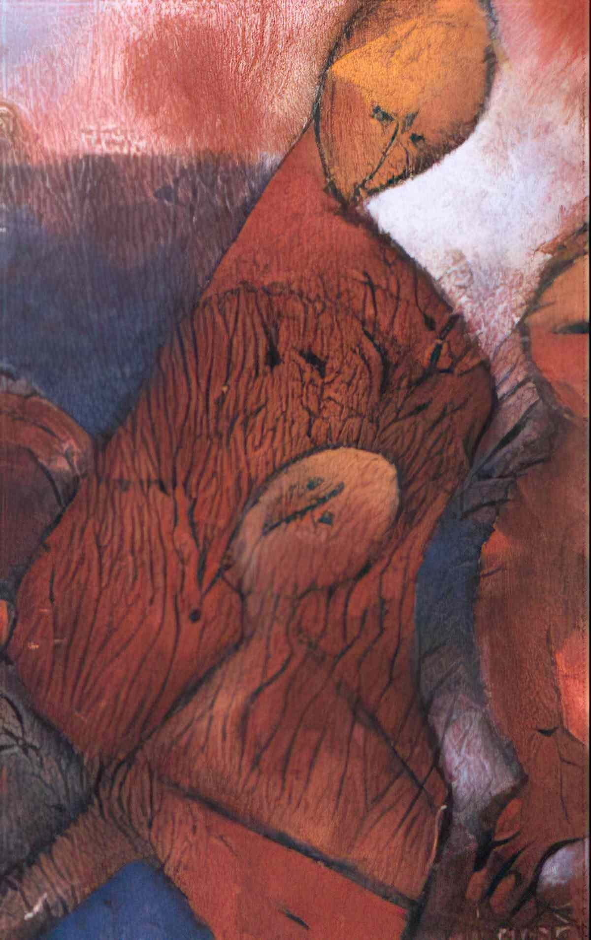 max ernst trois figures Art A4 Photo Print