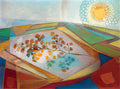 max ernst un caprice de volcan Art A4 Photo Print