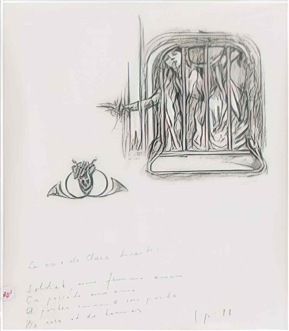 max ernst une femme aussi la ballade du soldat Art A4 Photo Print