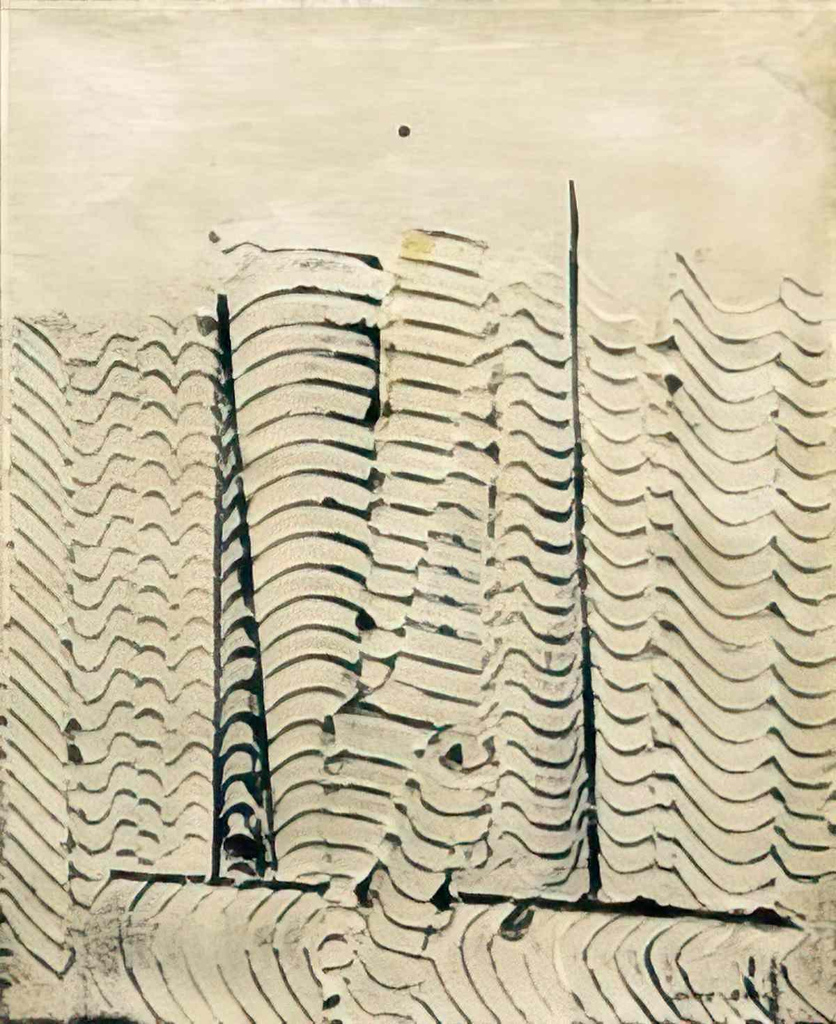 max ernst waldbild winter Art A4 Photo Print