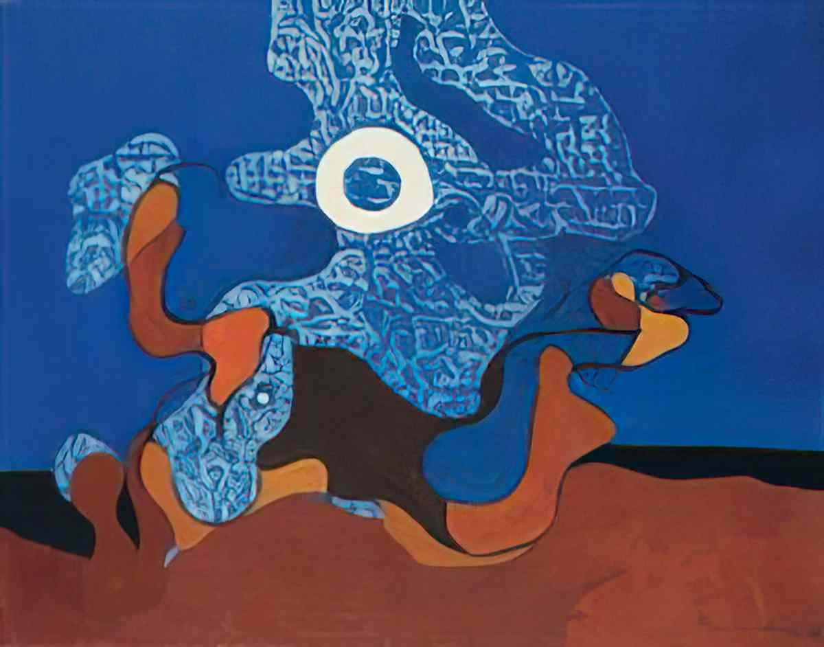 max ernst windsbraut variation über das thema windsbraut Art A4 Photo Print