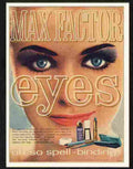 max factor eyes Advert A4 Photo Print