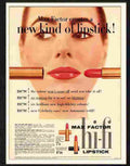 max factor hi fi lipstick 1950s Advert A4 Photo Print