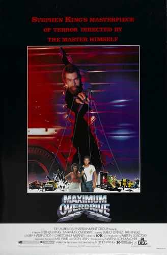 maximum overdrive  01 film star poster A4 Photo Print
