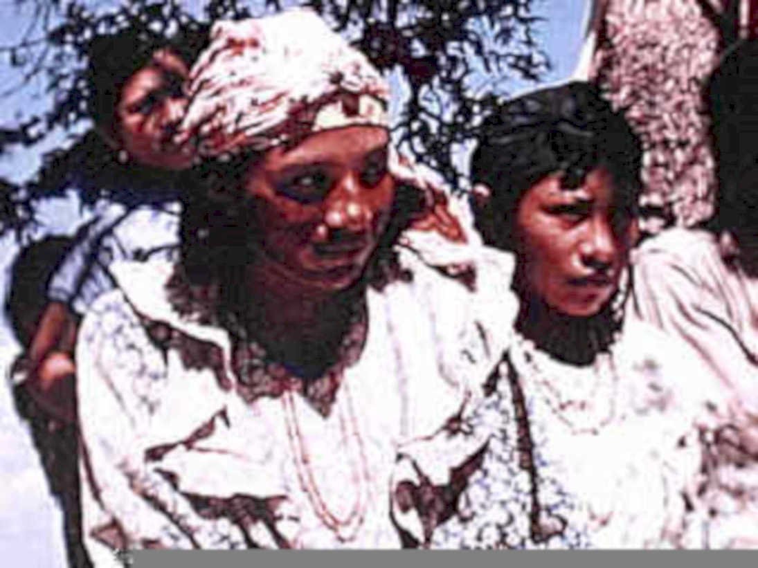 mayan children men1980s 1990s A4 Photo Print